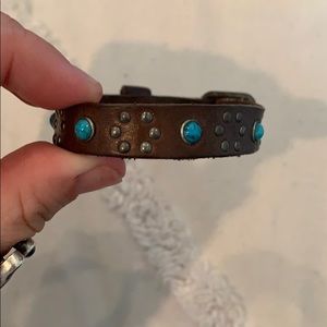 Leather bracelet